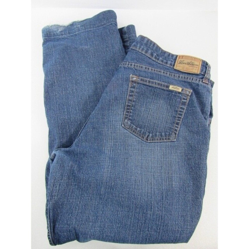 Levi Strauss Signature Jeans Women's 18 Medium Blue Denim High Rise